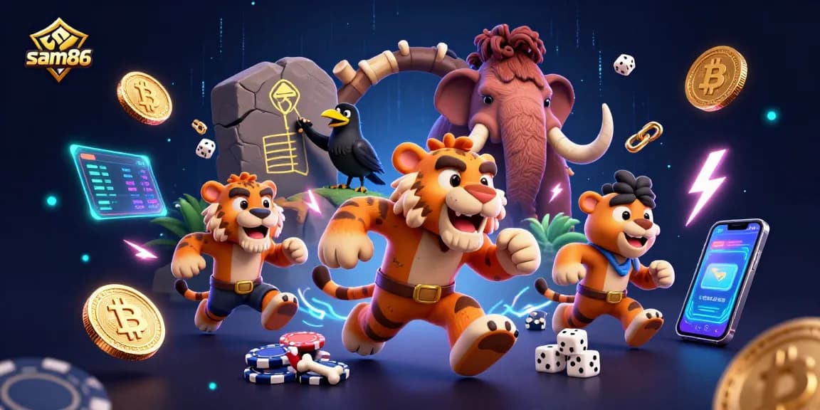Engage in thrilling gameplay at sam86 with captivating 3D casino and crypto elements, creating a vibrant experience.