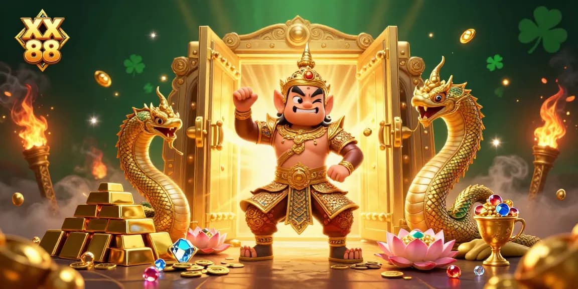 Experience the vibrant world of XX 88 casino with dazzling treasures and immersive gaming elements.