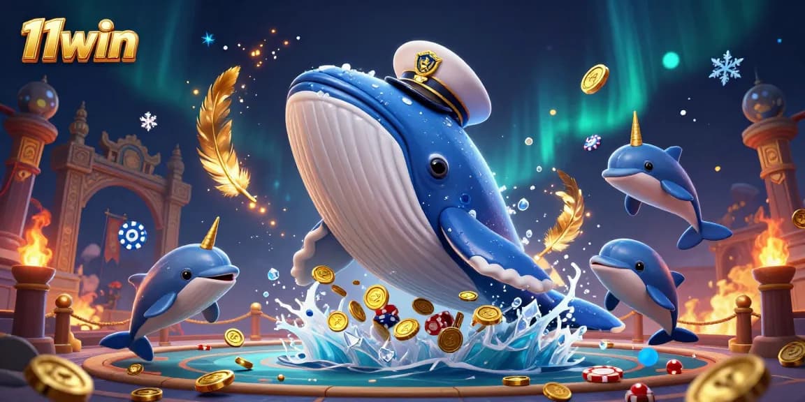 Experience thrilling wins at 11win with vibrant casino elements and lively characters.