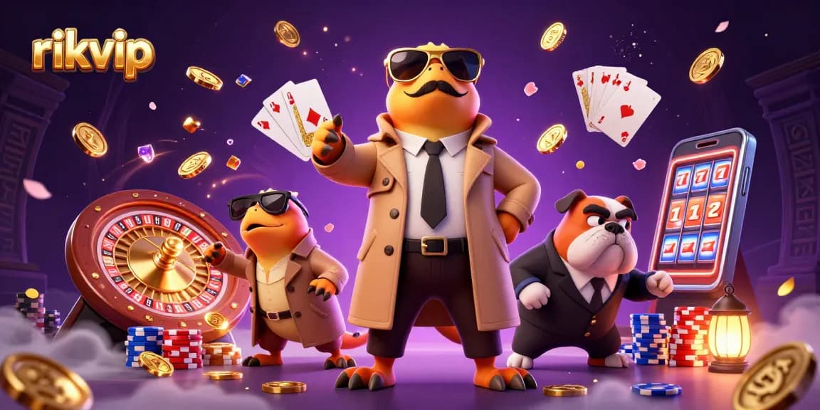 Experience thrilling gameplay with rikvip as raptors plot to enter a VIP casino lounge.