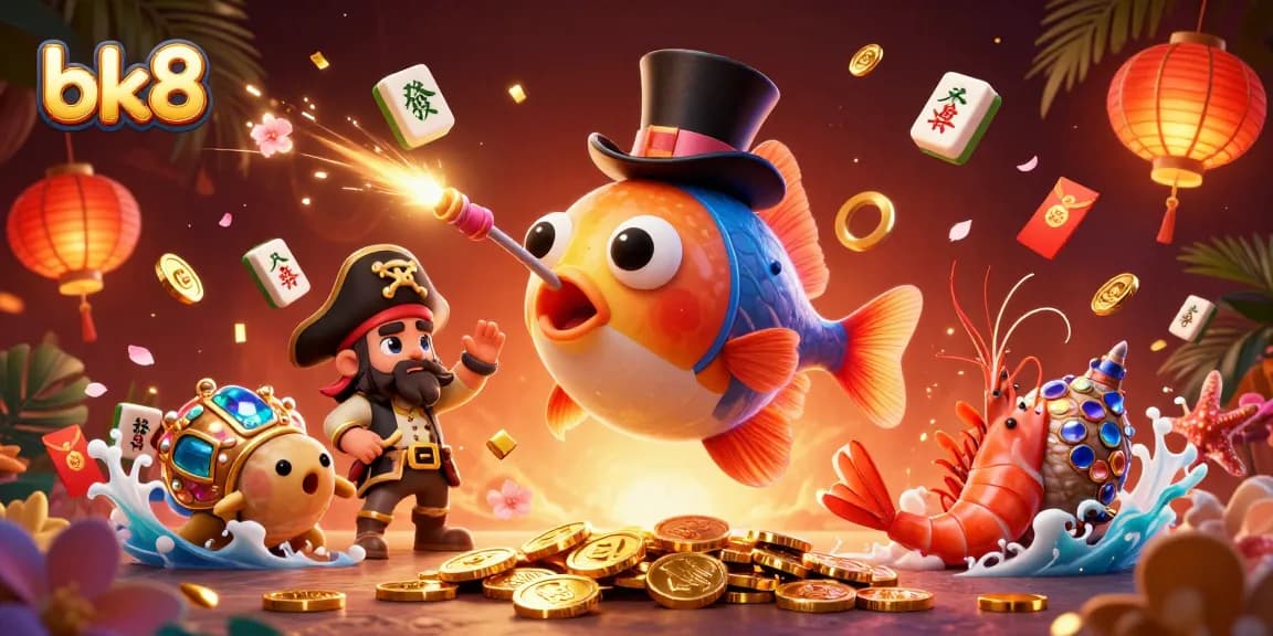 Engage with the thrilling bk8 casino experience, where anglerfish, shrimp, and sea snail unveil treasures and game elements.