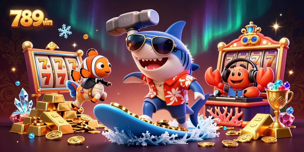 Experience thrilling gameplay at 789win, where excitement meets rich casino treasures and vibrant characters.