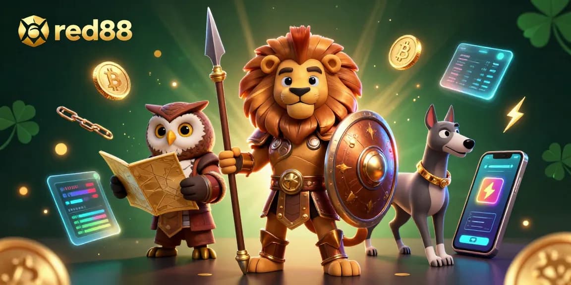Join the exhilarating red88 experience with vivid 3D elements of casino strategies and cryptocurrencies.