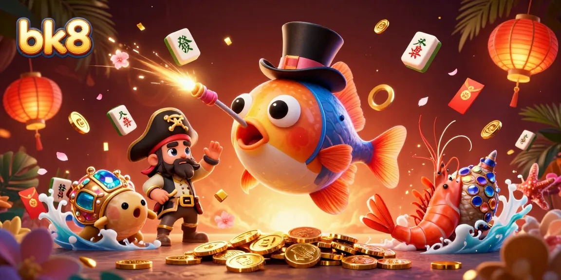 Engage with the thrilling bk8 casino experience, where anglerfish, shrimp, and sea snail unveil treasures and game elements.