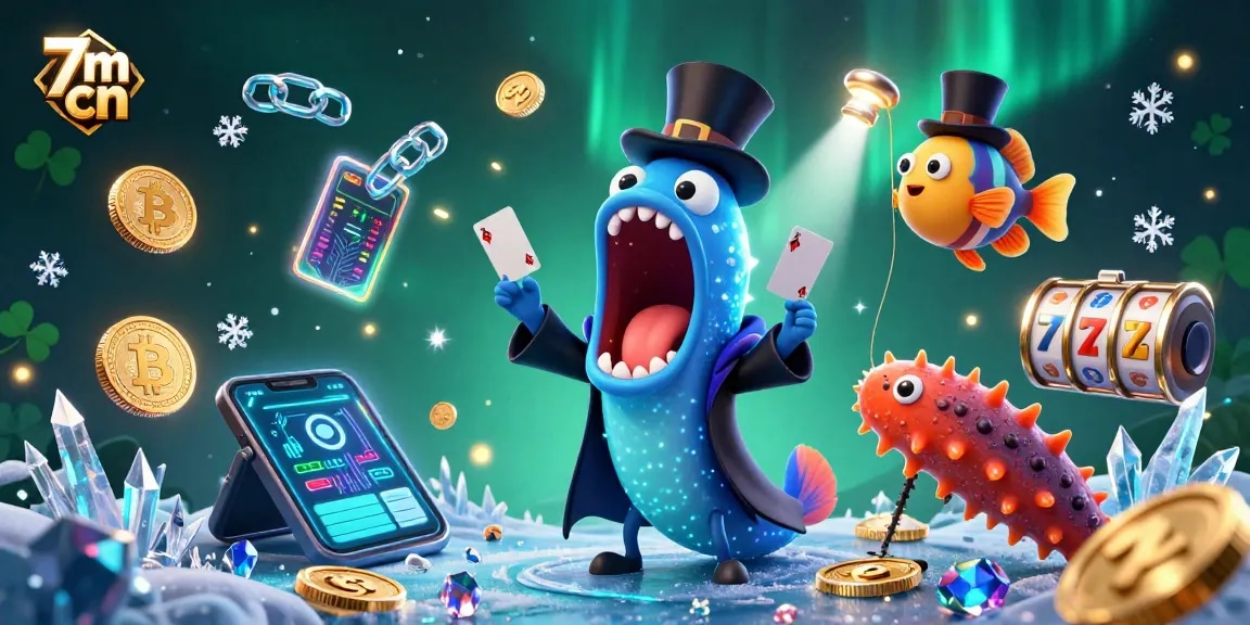 Engage in thrilling casino magic with 7m cn's dynamic deep-sea characters and gaming elements.