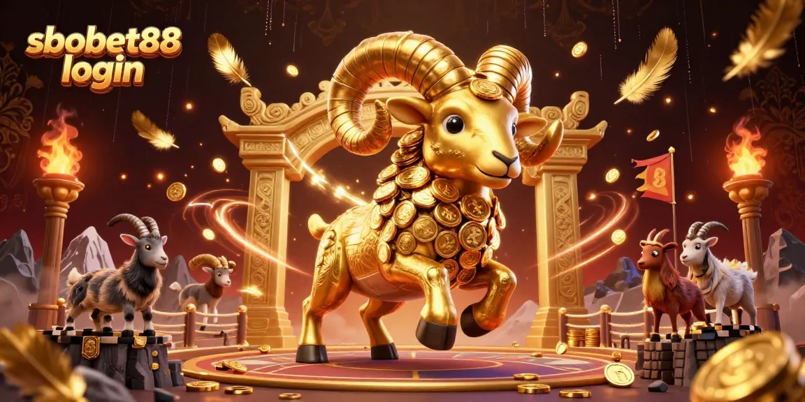 Simplify your sbobet88 login experience with this vivid casino-themed illustration showing dynamic characters and elements.