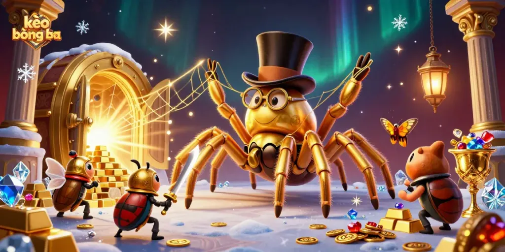 Experience the thrilling world of kèo bóng đá with a vibrant 3D adventure featuring lively characters and dazzling casino treasures.